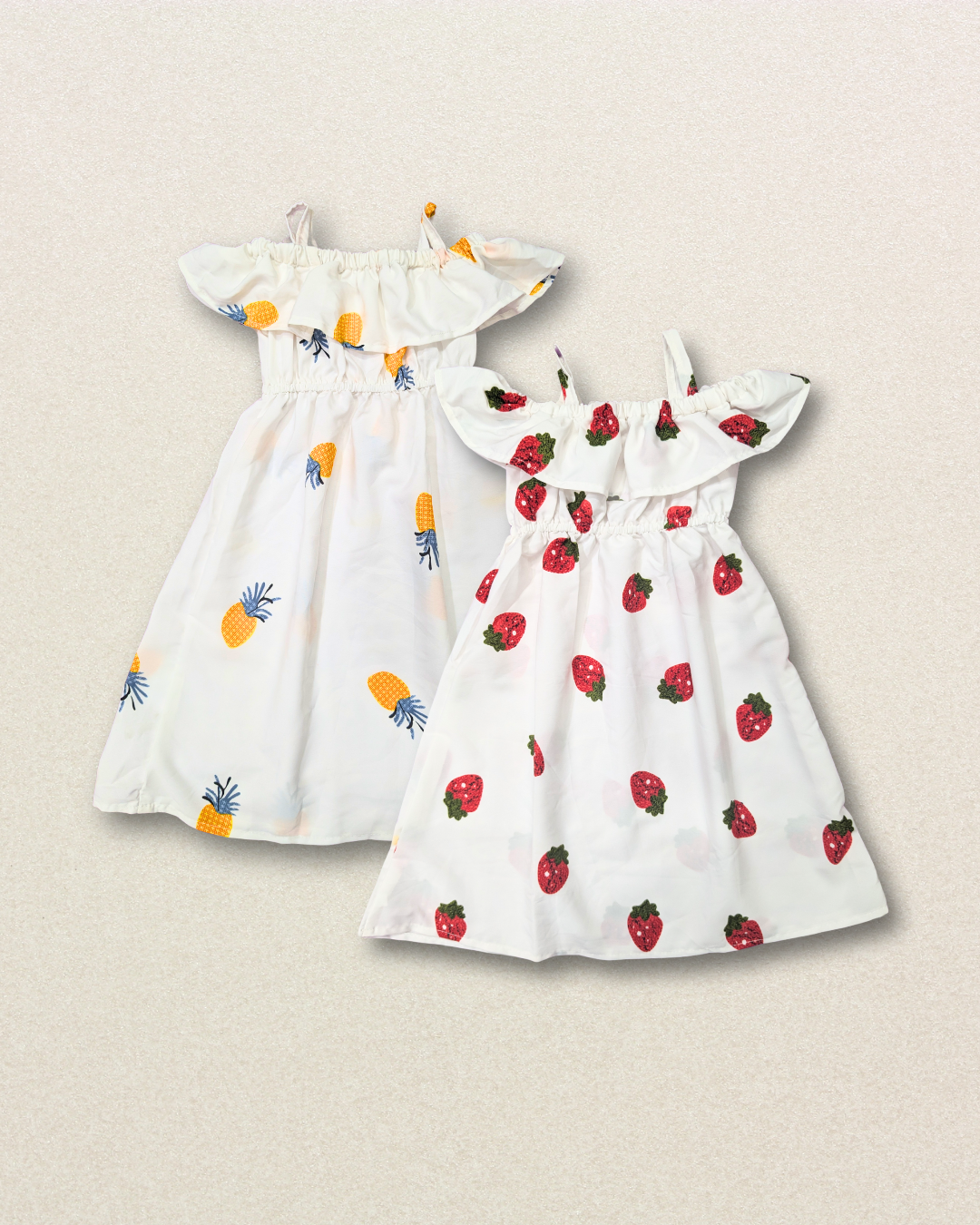 Tutti Frutti Summer Frock Set (Pack of 2)
